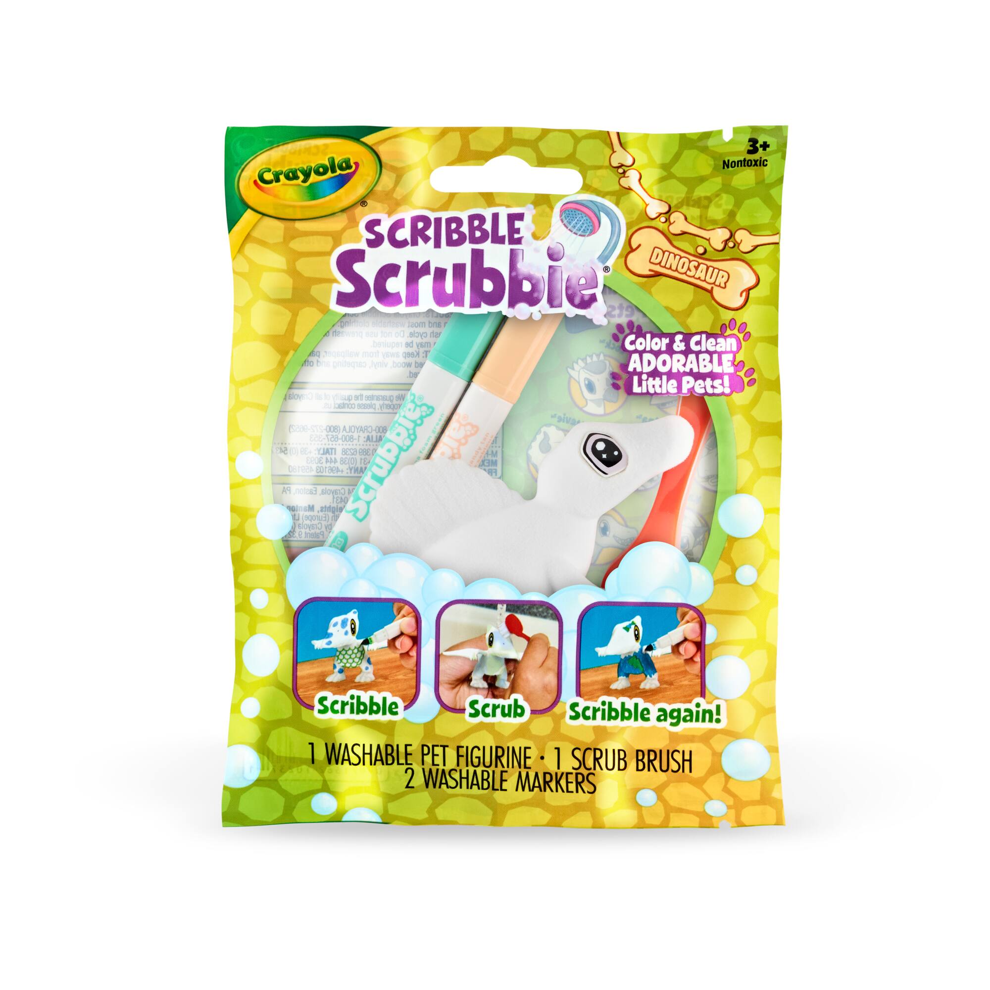 Crayola® Scribble Scrubbie® New Dinosaur Blind Pack